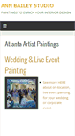 Mobile Screenshot of annbaileystudio.com